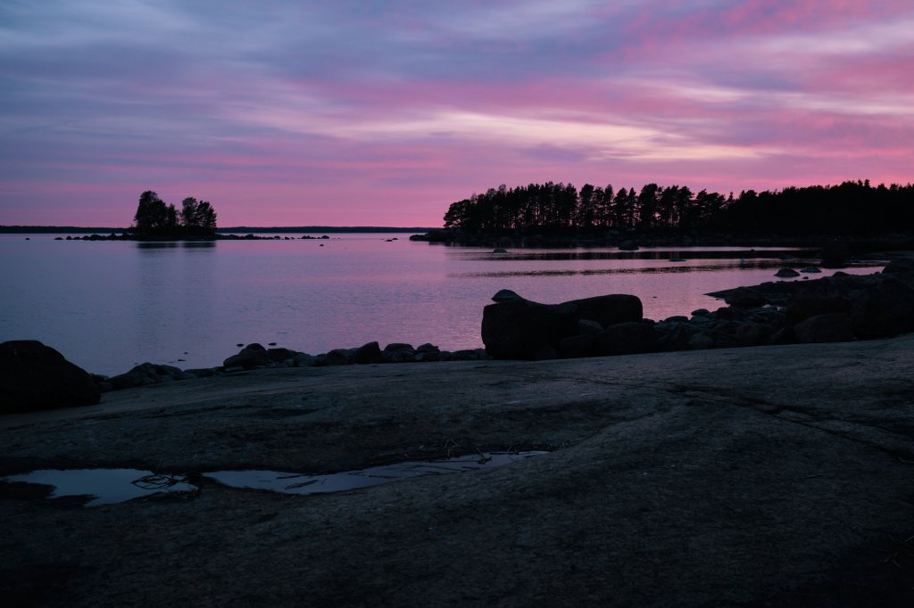 Colorful Skies and the Coast of&nbsp;Mussalo
