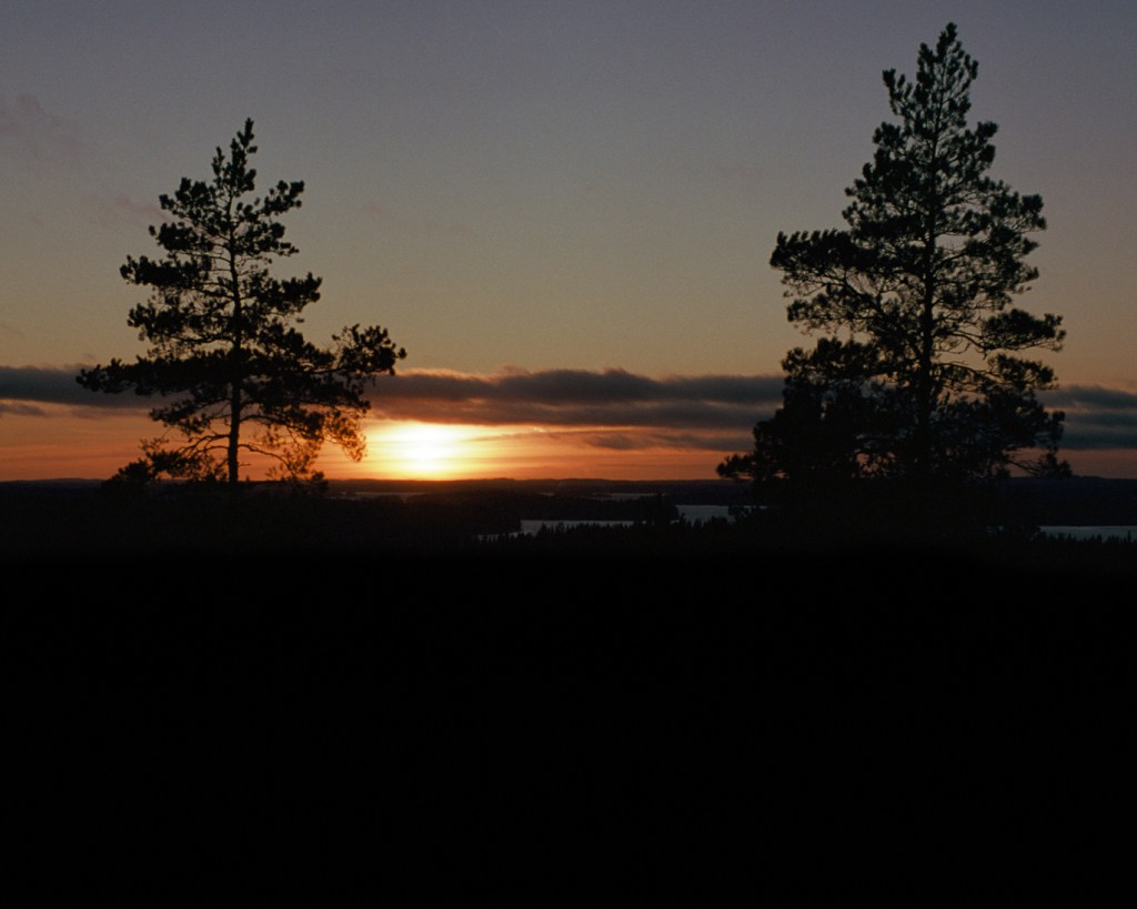 Sunset from the Hills of Niittylahti